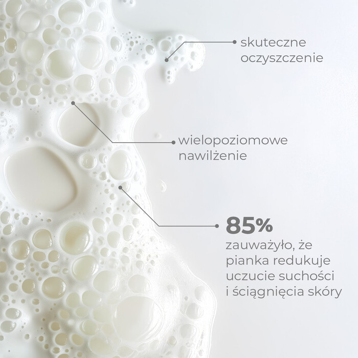 Clean Skin - łagodna pianka do mycia i demakijażu twarzy | Alkmie