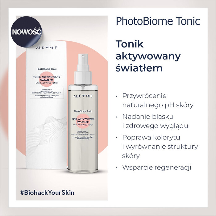 PhotoBiome - Tonik aktywowany światłem | Alkmie