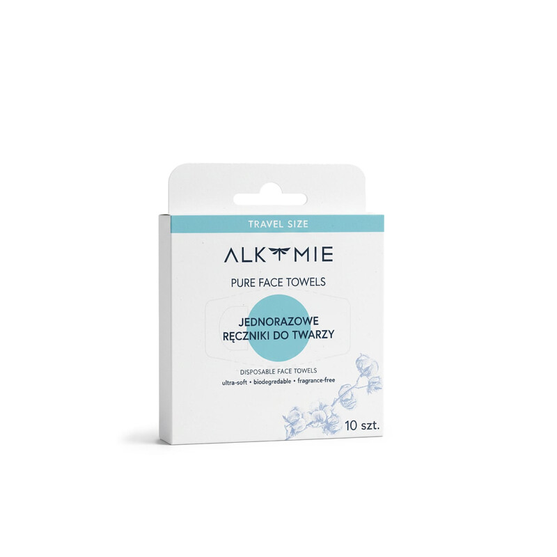 PURE FACE TOWELS TRAVEL SIZE