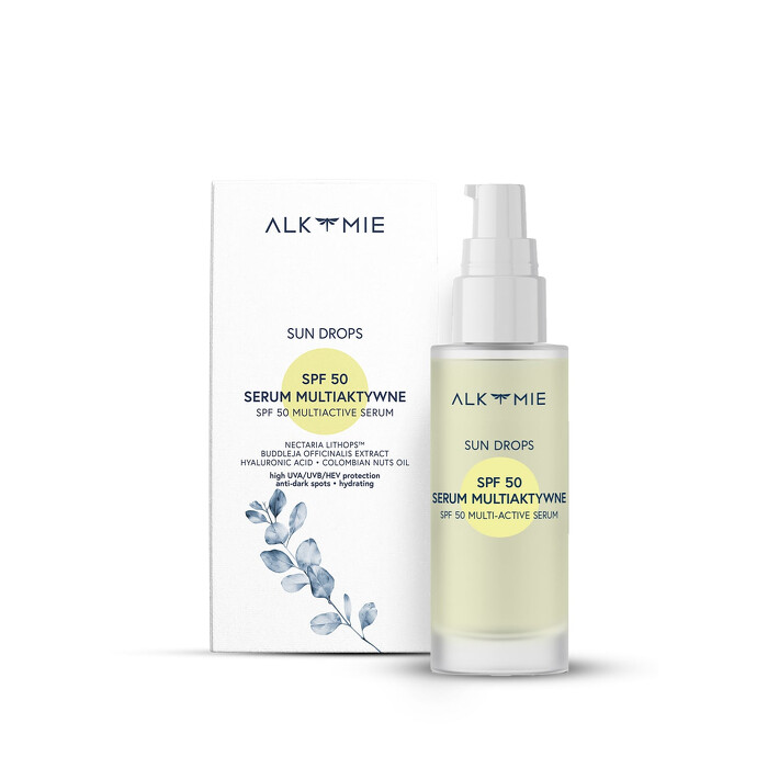 Alkmie Sun Drops SPF 50 - zestaw 2 sztuk - serum ochronne | Alkmie