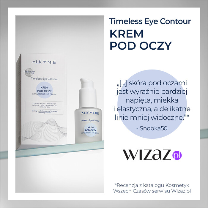 Timeless Eye Contour - krem pod oczy z luteiną | Alkmie