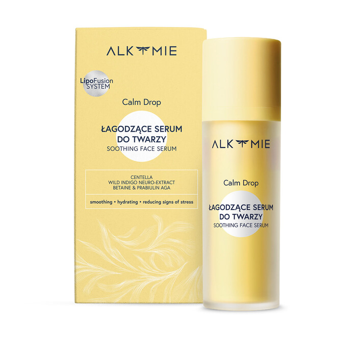 Calm Drop - Łagodzące serum do twarzy | Alkmie