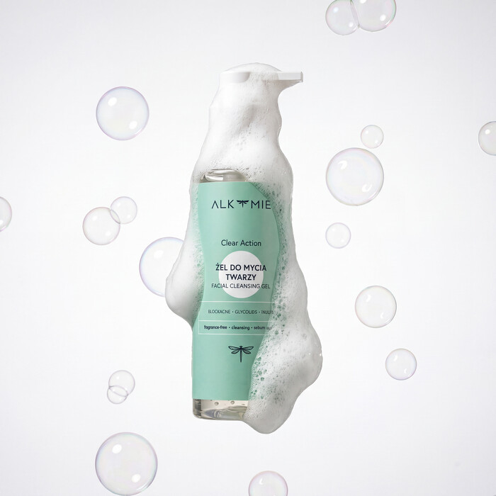 Żel do mycia twarzy Clear Action 150ml | Alkmie