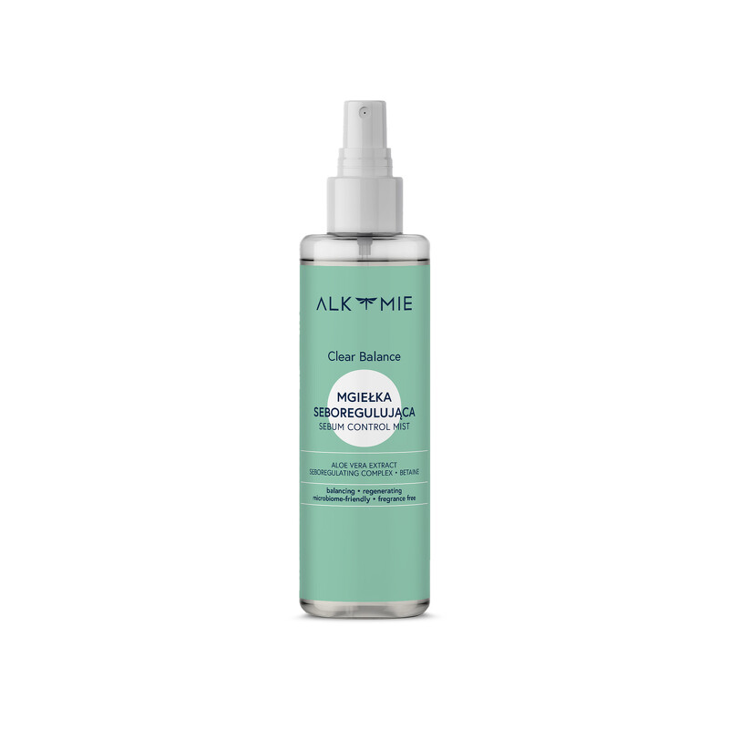 Seboregulująca mgiełka do twarzy Clear Balance 100ml | Alkmie