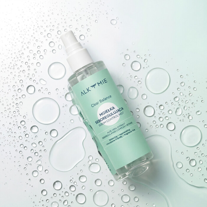 Seboregulująca mgiełka do twarzy Clear Balance 100ml | Alkmie