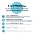 Ręczniki jednorazowe do twarzy Pure Face Towels