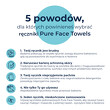 ZESTAW PURE FACE TOWELS
