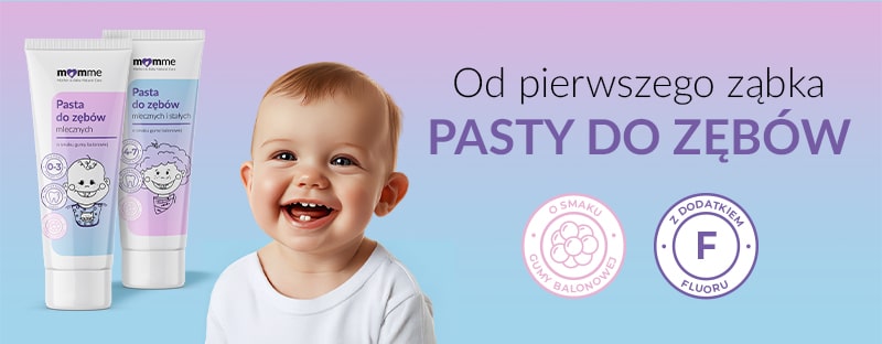 MomMe Pasty do zębów