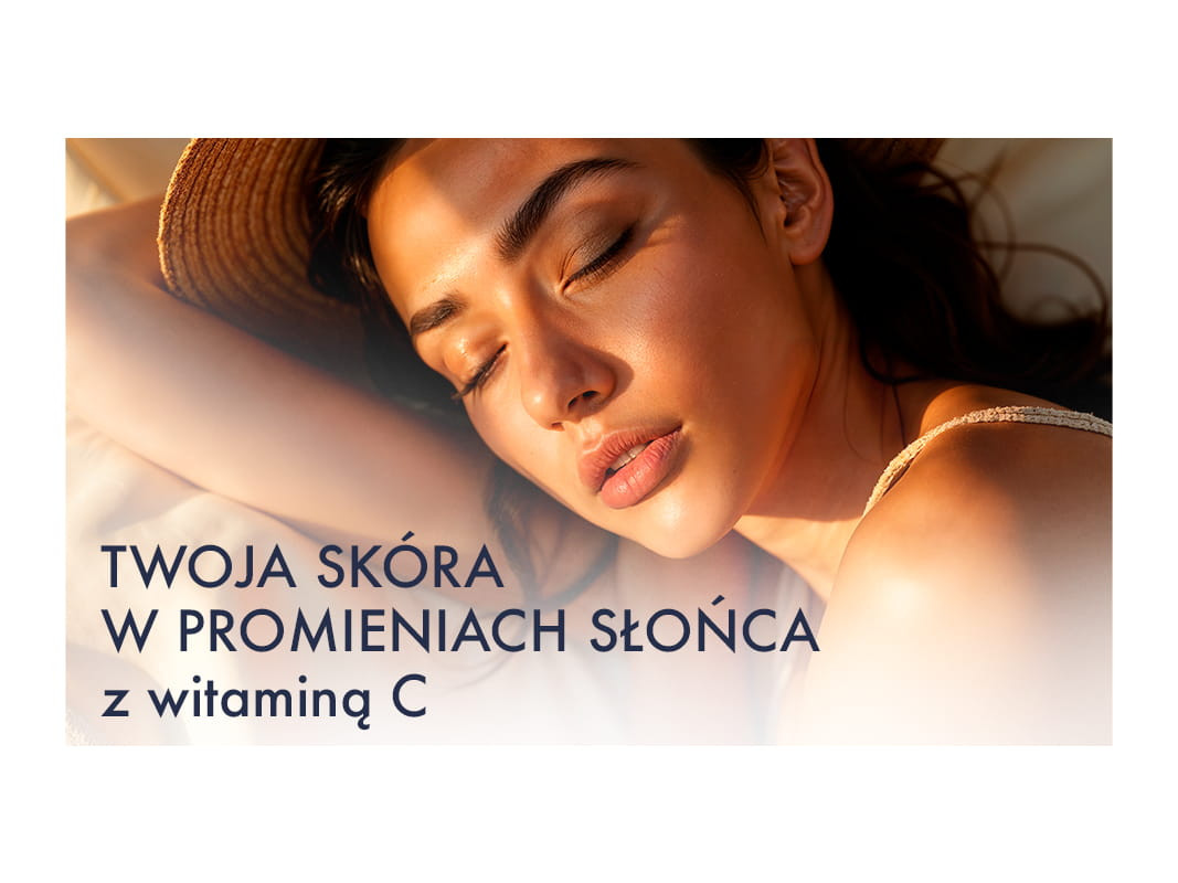 Twoja skóra w promieniach słońca z witaminą C