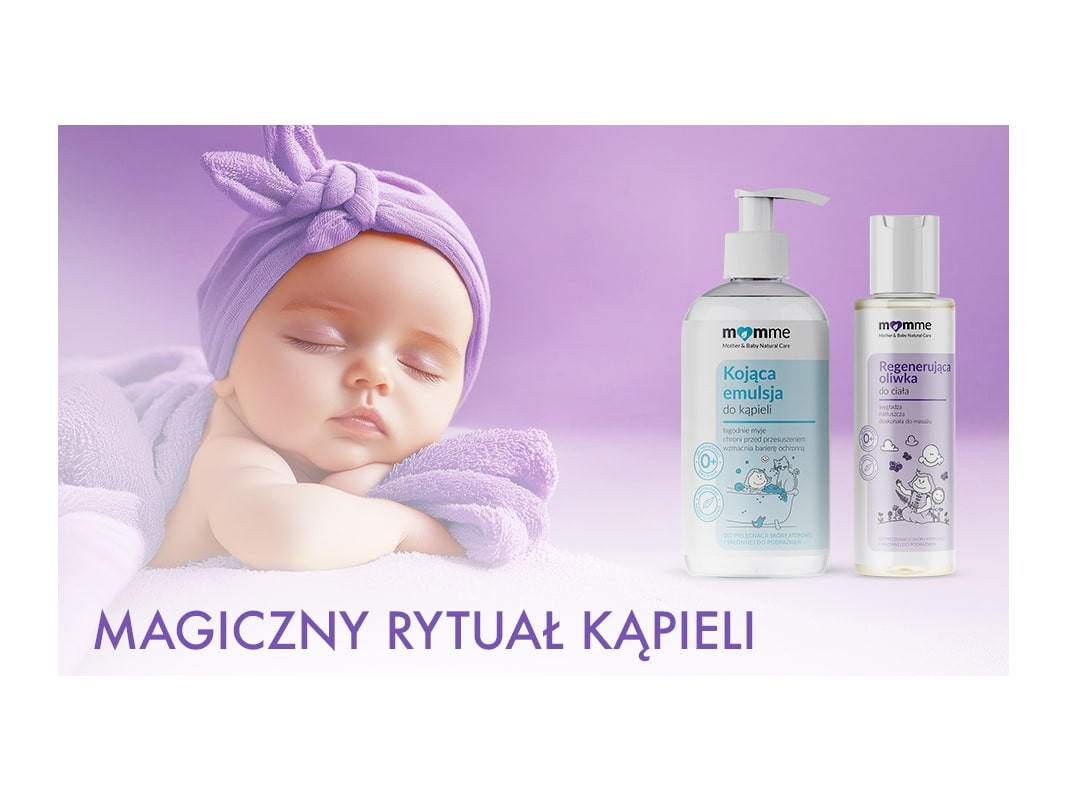 Magiczny rytuał kąpieli – jak wyciszyć niemowlę i zadbać o jego skórę?
